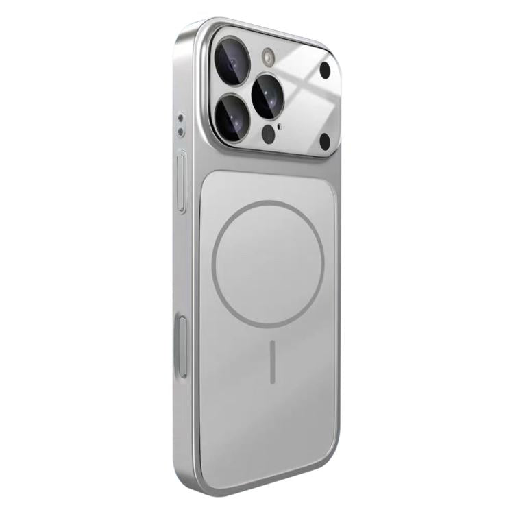 غطاء هاتف MagSafe مطفي مع نافذة عدسة كبيرة 17، لهواتف iPhone 15 Pro Max، iPhone 15 Pro، iPhone 15 Plus، iPhone 15، iPhone 14 Plus، iPhone 14، iPhone 14 Pro، iPhone 14 Pro Max