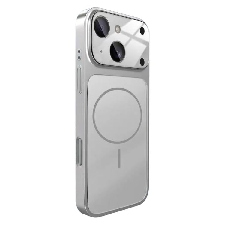غطاء هاتف MagSafe مطفي مع نافذة عدسة كبيرة 17، لهواتف iPhone 15 Pro Max، iPhone 15 Pro، iPhone 15 Plus، iPhone 15، iPhone 14 Plus، iPhone 14، iPhone 14 Pro، iPhone 14 Pro Max