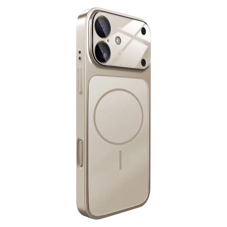 غطاء هاتف MagSafe مطفي مع نافذة عدسة كبيرة 17، لهواتف iPhone 17 Pro Max، iPhone 17 Pro، iPhone 17، iPhone Air، iPhone 16 Pro Max، iPhone 16 Pro، iPhone 16 Plus، iPhone 16