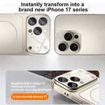 غطاء هاتف MagSafe مطفي مع نافذة عدسة كبيرة 17، لهواتف iPhone 13 Pro Max، iPhone 13 Pro، iPhone 13، iPhone 12، iPhone 12 Pro Max، iPhone 12 Pro، iPhone 11 Pro Max، iPhone 11