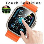 فيلم زجاج مقسى مقاوم للبصمات عالي الدقة مع تغطية كاملة وسهل التركيب، لسلسلة Apple Watch Ultra 3 / 2 / 1 مقاس 49مم