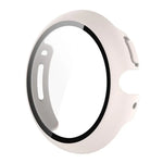 غطاء ساعة PC مدمج مع فيلم زجاج مقسى كامل التغطية من ENKAY Hat-Prince، لساعات Google Pixel Watch 4 مقاس 45مم، لساعات Google Pixel Watch 4 مقاس 41مم