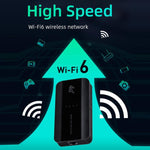 M10-LW مع منفذ RJ45 وظيفة WPS فتحة بطاقة SIM راوتر محمول 4G واي فاي 6 نقطة اتصال واي فاي، الإصدار الأمريكي، M10-LW