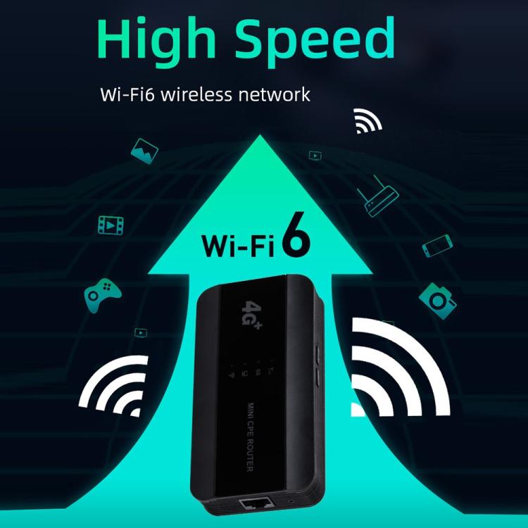 M10-LW مع منفذ RJ45 وظيفة WPS فتحة بطاقة SIM راوتر محمول 4G واي فاي 6 نقطة اتصال واي فاي، الإصدار الأمريكي، M10-LW