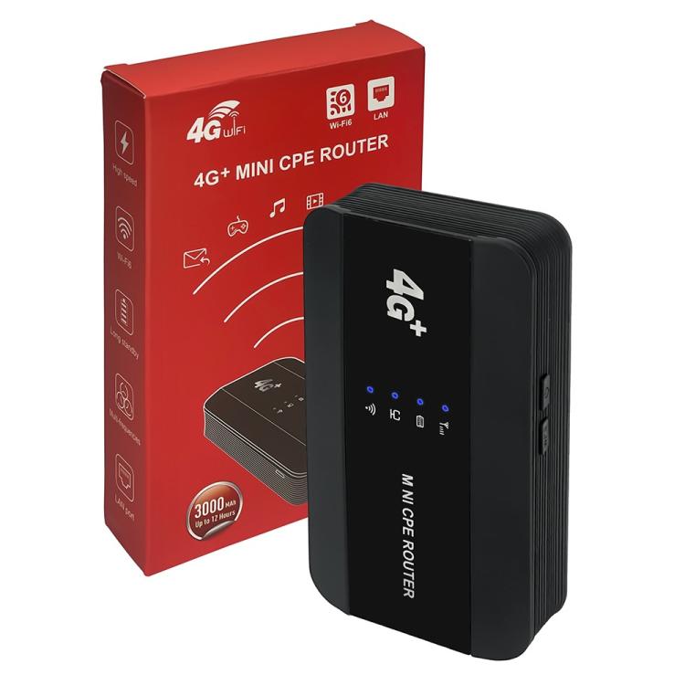 M10-LW مع منفذ RJ45 وظيفة WPS فتحة بطاقة SIM راوتر محمول 4G واي فاي 6 نقطة اتصال واي فاي، الإصدار الأمريكي، M10-LW