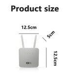 راوتر 4G LTE CPE منفذ واحد مع فتحة بطاقة SIM إصدار أوراسيان CP116-E بسرعة 300Mbps، راوتر لاسلكي، قابس الولايات المتحدة، قابس الاتحاد الأوروبي، قابس المملكة المتحدة