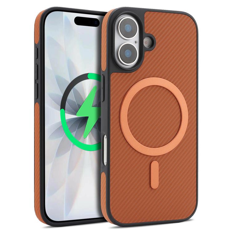 غطاء هاتف MagSafe من ألياف الكربون Kalebol، لهواتف iPhone 17 Pro Max، iPhone 17 Pro، iPhone 17، iPhone Air، iPhone 16 Pro Max، iPhone 16 Pro، iPhone 16 Plus، iPhone 16