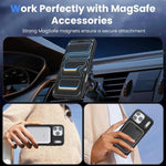 غطاء هاتف MagSafe من ألياف الكربون Kalebol، لهواتف iPhone 17 Pro Max، iPhone 17 Pro، iPhone 17، iPhone Air، iPhone 16 Pro Max، iPhone 16 Pro، iPhone 16 Plus، iPhone 16