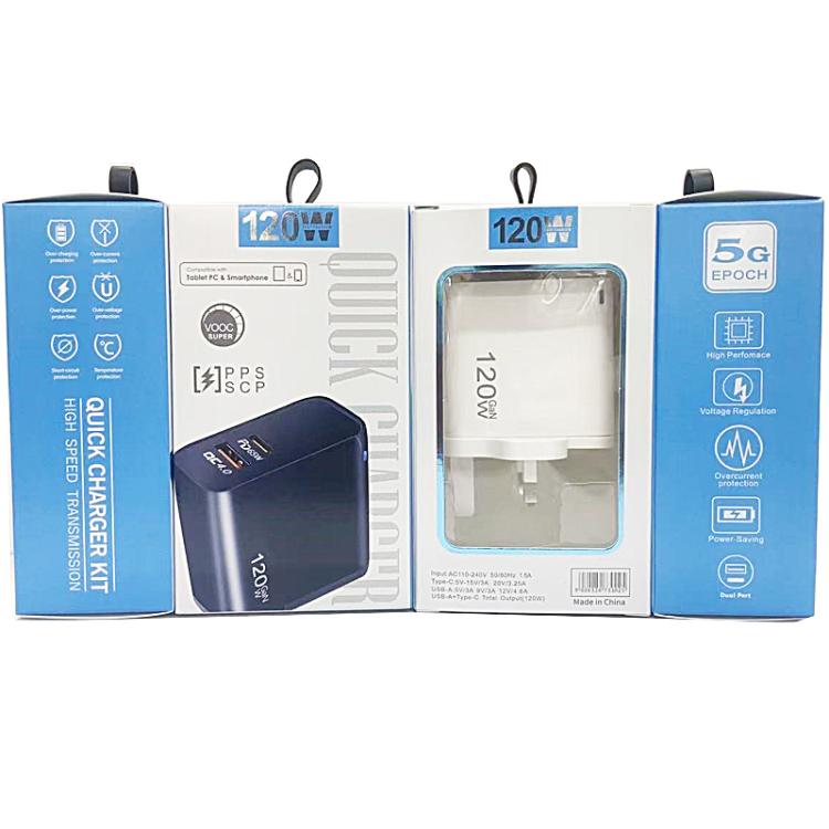 شاحن بروتوكول TE-PD65 GaN PD بقوة 65 واط + QC4.0 USB متوافق بالكامل، قابس أوروبي