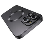غطاء هاتف معدني رفيع جداً من TPU مع فيلم عدسة وماجسيف، لهواتف آيفون 14 بلس، آيفون 14، آيفون 14 برو، آيفون 14 برو ماكس، آيفون 13 برو ماكس، آيفون 13 برو، آيفون 13