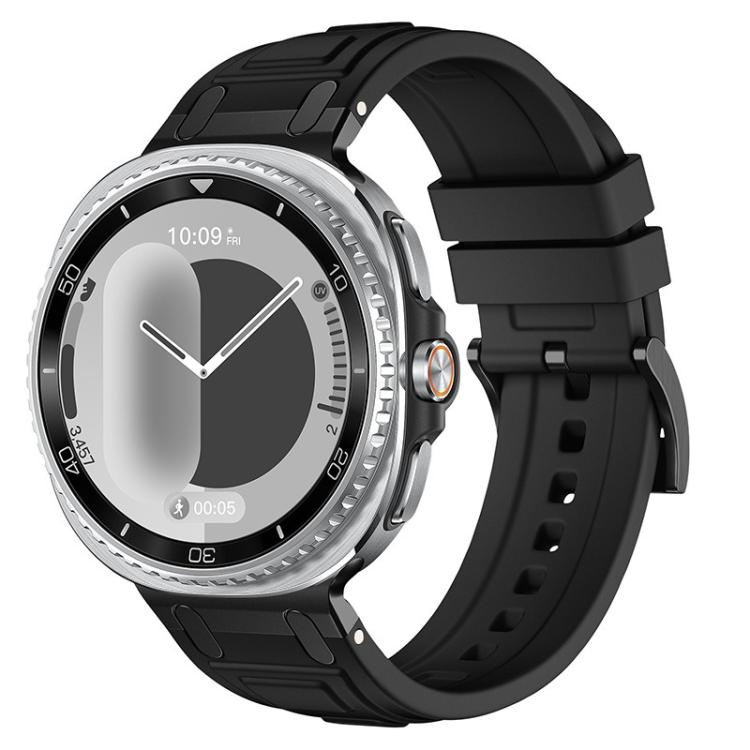 Triple-Layer Armour Silicone Watch Band, For Samsung Galaxy Watch8 / Watch8 Classic