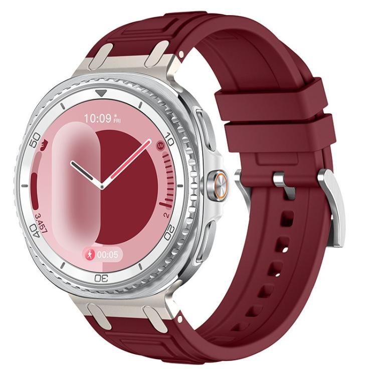 سوار ساعة سيليكون ثلاثي الطبقات مضاد للصدمات، لساعات Samsung Galaxy Watch8 / Watch8 Classic