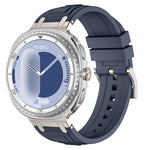 سوار ساعة سيليكون ثلاثي الطبقات مضاد للصدمات، لساعات Samsung Galaxy Watch8 / Watch8 Classic