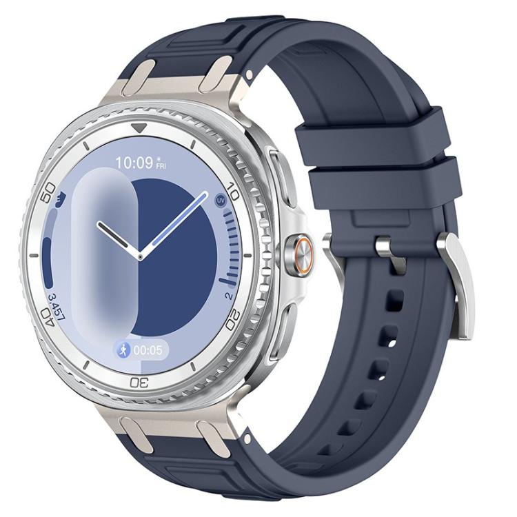 سوار ساعة سيليكون ثلاثي الطبقات مضاد للصدمات، لساعات Samsung Galaxy Watch8 / Watch8 Classic