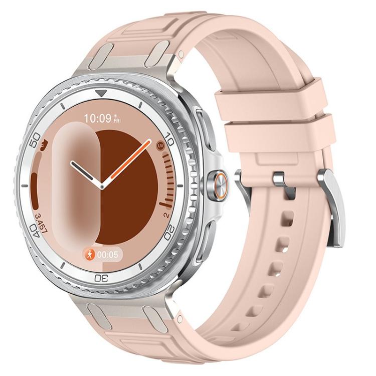 سوار ساعة سيليكون ثلاثي الطبقات مضاد للصدمات، لساعات Samsung Galaxy Watch8 / Watch8 Classic