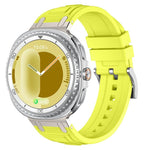 سوار ساعة سيليكون ثلاثي الطبقات مضاد للصدمات، لساعات Samsung Galaxy Watch8 / Watch8 Classic