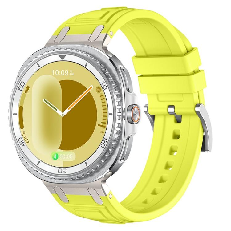 سوار ساعة سيليكون ثلاثي الطبقات مضاد للصدمات، لساعات Samsung Galaxy Watch8 / Watch8 Classic