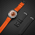سوار ساعة سيليكون ثلاثي الطبقات مضاد للصدمات، لساعات Samsung Galaxy Watch8 / Watch8 Classic