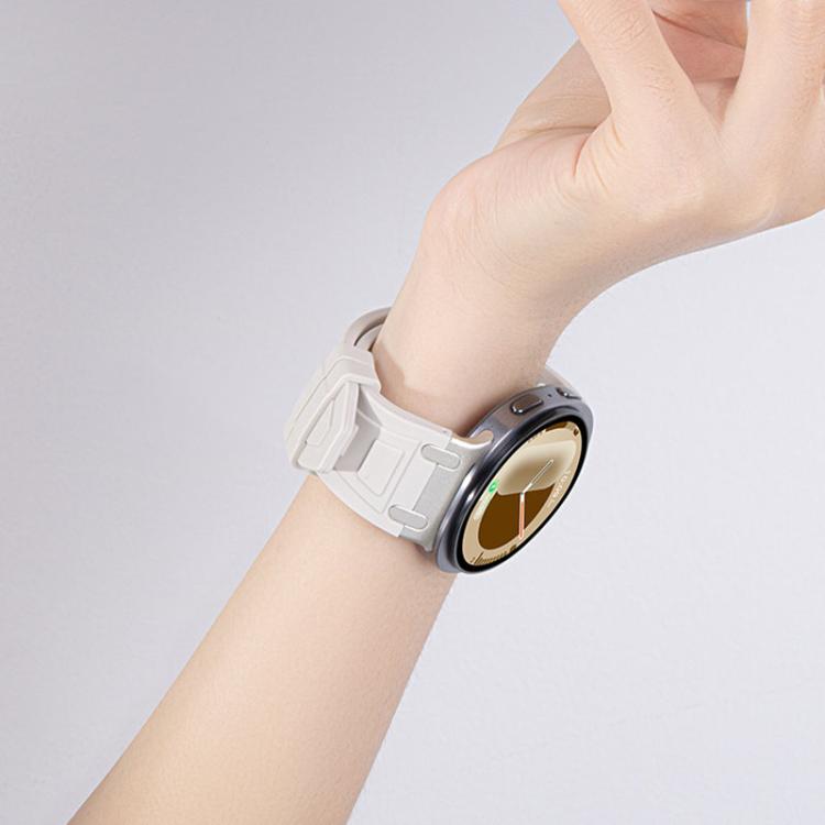سوار ساعة سيليكون ثلاثي الطبقات مضاد للصدمات، لساعات Samsung Galaxy Watch8 / Watch8 Classic