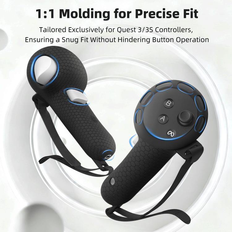 No Disassembly Required Honeycomb Silicone Handle Protective Cover, VR-01