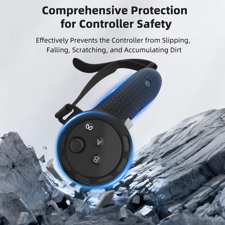 No Disassembly Required Honeycomb Silicone Handle Protective Cover, VR-01