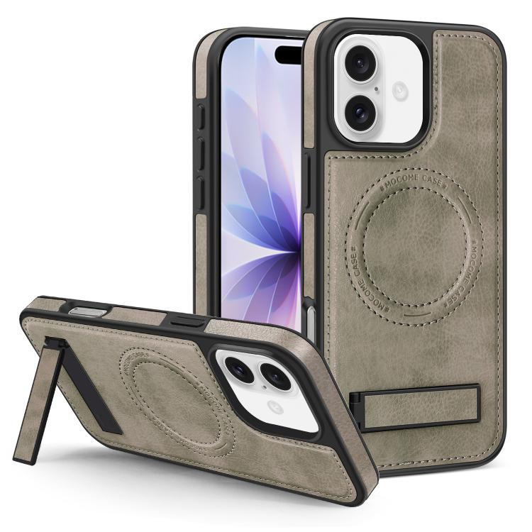Multi-function Holder MagSafe PU Phone Case, For iPhone 17 Pro Max, For iPhone 17 Pro, For iPhone 17, For iPhone  Air