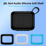 غطاء حماية سيليكون ناعم مقاوم للسقوط لمكبر صوت JBL GO4 الخارجي بلوتوث