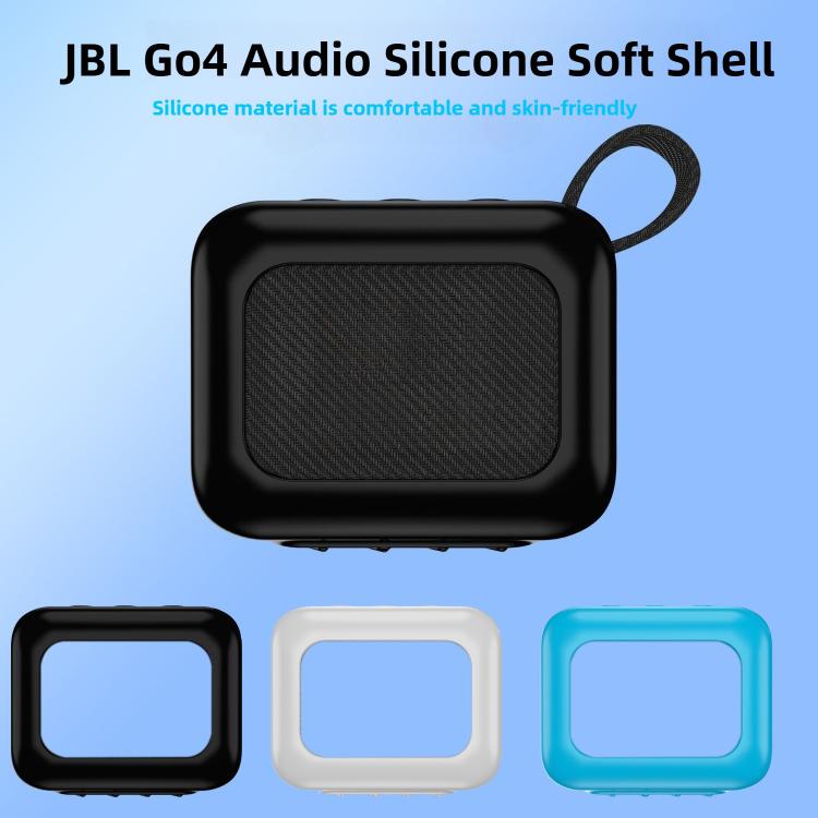 غطاء حماية سيليكون ناعم مقاوم للسقوط لمكبر صوت JBL GO4 الخارجي بلوتوث