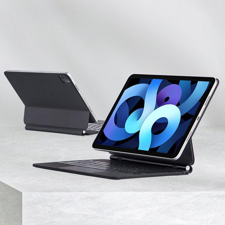غطاء حماية مغناطيسي مدمج مع لوحة مفاتيح ماجيك مع لوحة لمس، لجهاز iPad Air 11 2025 / 2024 / Pro 11