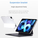 غطاء حماية مغناطيسي مدمج مع لوحة مفاتيح ماجيك مع لوحة لمس، لجهاز iPad Air 11 2025 / 2024 / Pro 11