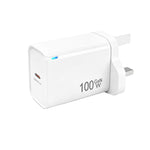 TE-PD46 GaN 100W PD 45W Fully Compatible Protocol Charger，UK Plug