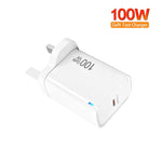 TE-PD46 GaN 100W PD 45W Fully Compatible Protocol Charger，UK Plug