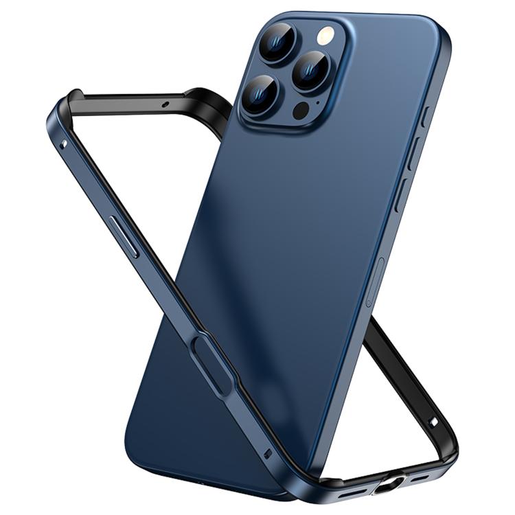 غطاء إطار هاتف مبرد مقاوم للصدمات بأربع زوايا من السيليكون الهجين المعدني، لهواتف iPhone 16 Pro Max، iPhone 16 Pro، iPhone 16 Plus، iPhone 16