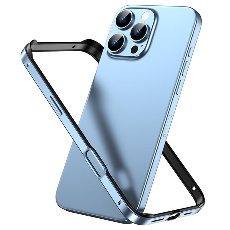 غطاء إطار هاتف مبرد مقاوم للصدمات بأربع زوايا من السيليكون الهجين المعدني، لهواتف iPhone 16 Pro Max، iPhone 16 Pro، iPhone 16 Plus، iPhone 16