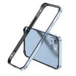 غطاء إطار هاتف مبرد مقاوم للصدمات بأربع زوايا من السيليكون الهجين المعدني، لهواتف iPhone 15 Pro Max، iPhone 15 Pro، iPhone 15 Plus، iPhone 15
