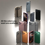 غطاء إطار هاتف مبرد مقاوم للصدمات بأربع زوايا من السيليكون الهجين المعدني، لهواتف iPhone 15 Pro Max، iPhone 15 Pro، iPhone 15 Plus، iPhone 15