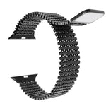 Molecular Arrangement Magnetic Stainless Steel Watch Band, For Apple Watch 46mm / 49mm / 45mm / 44mm, For Apple Watch 42mm / 41mm / 40mm / 38mm