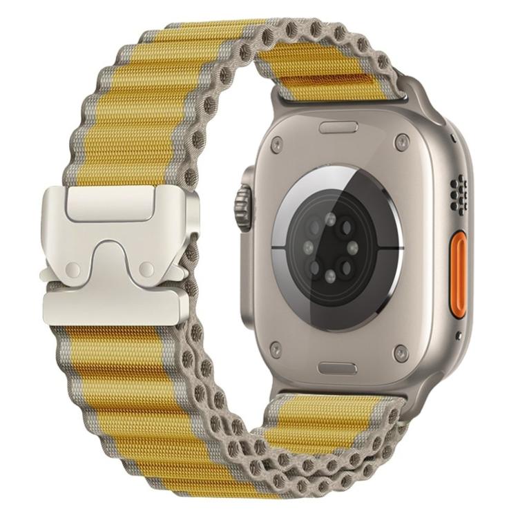 Parachute Buckle Off Road Wide Ribbed Nylon Watch Band, For Apple Watch 46mm / 49mm / 45mm / 44mm, For Apple Watch 42mm / 41mm / 40mm / 38mm