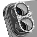 ENKAY فيلم زجاج مقسى من سبائك الألمنيوم لعدسة كاميرا الماس وامض من سلسلة هات-برنس، لهاتف iPhone 17 Pro Max، لهاتف iPhone 17 Pro، لهاتف iPhone 17