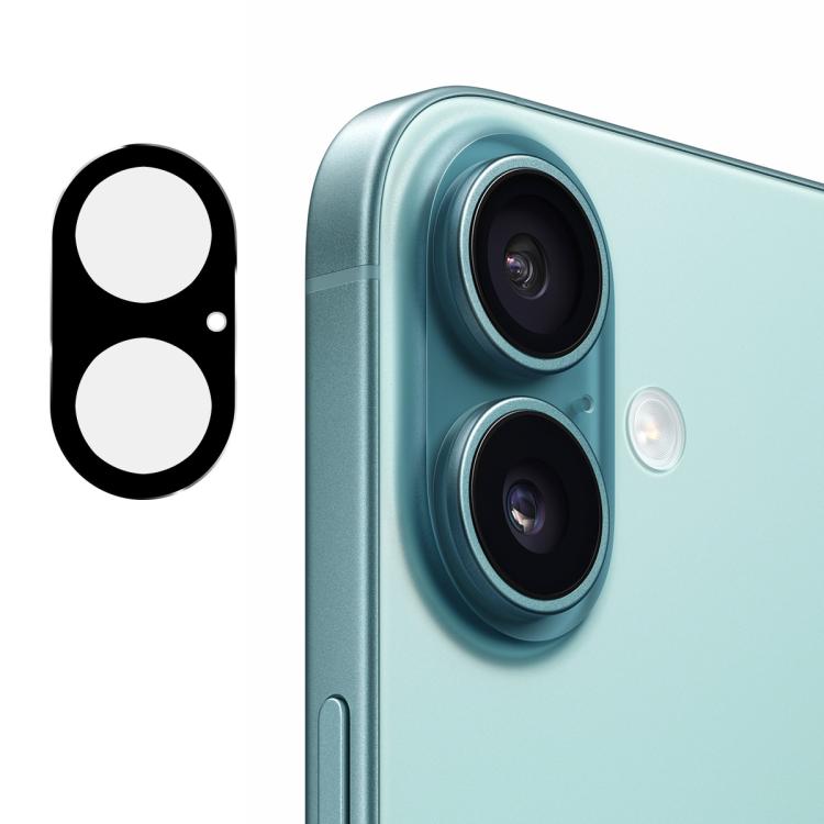 ENKAY فيلم زجاج مقسى 9H لعدسة الكاميرا الخلفية باللون الأسود من سلسلة هات-برنس، لهاتف iPhone 17 Pro Max، لهاتف iPhone 17 Pro، لهاتف iPhone 17، لهاتف iPhone Air