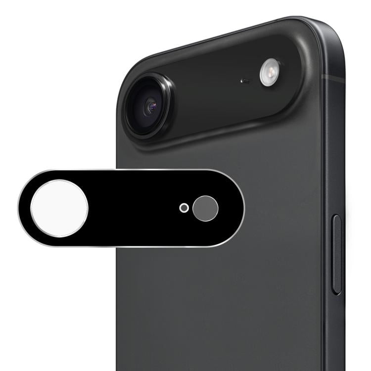 ENKAY فيلم زجاج مقسى 9H لعدسة الكاميرا الخلفية باللون الأسود من سلسلة هات-برنس، لهاتف iPhone 17 Pro Max، لهاتف iPhone 17 Pro، لهاتف iPhone 17، لهاتف iPhone Air