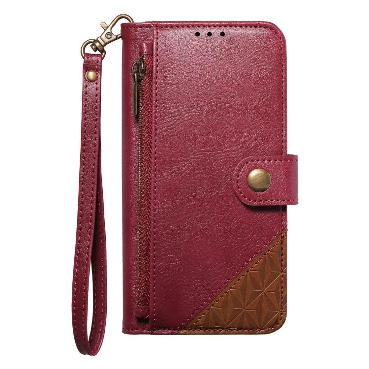 غطاء هاتف محفظة بسحاب من الجلد النباتي مع حزام، لهواتف iPhone 17 Pro Max، iPhone 17 Pro، iPhone 17، iPhone Air، iPhone 16 Pro Max، iPhone 16 Pro، iPhone 16 Plus، iPhone 16