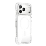 غطاء هاتف أكريليك شفاف مع كيس هوائي مغناطيسي محكم التفريغ، لهواتف iPhone 17 Pro Max، iPhone 17 Pro، iPhone 17