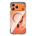 غطاء هاتف أكريليك شفاف مع كيس هوائي مغناطيسي محكم التفريغ، لهواتف iPhone 17 Pro Max، iPhone 17 Pro، iPhone 17