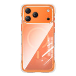 غطاء هاتف أكريليك شفاف مع كيس هوائي مغناطيسي محكم التفريغ، لهواتف iPhone 17 Pro Max، iPhone 17 Pro، iPhone 17