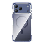 غطاء هاتف أكريليك شفاف مع كيس هوائي مغناطيسي محكم التفريغ، لهواتف iPhone 17 Pro Max، iPhone 17 Pro، iPhone 17