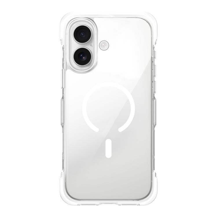 غطاء هاتف أكريليك شفاف مع كيس هوائي مغناطيسي محكم التفريغ، لهواتف iPhone 17 Pro Max، iPhone 17 Pro، iPhone 17