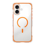غطاء هاتف أكريليك شفاف مع كيس هوائي مغناطيسي محكم التفريغ، لهواتف iPhone 17 Pro Max، iPhone 17 Pro، iPhone 17