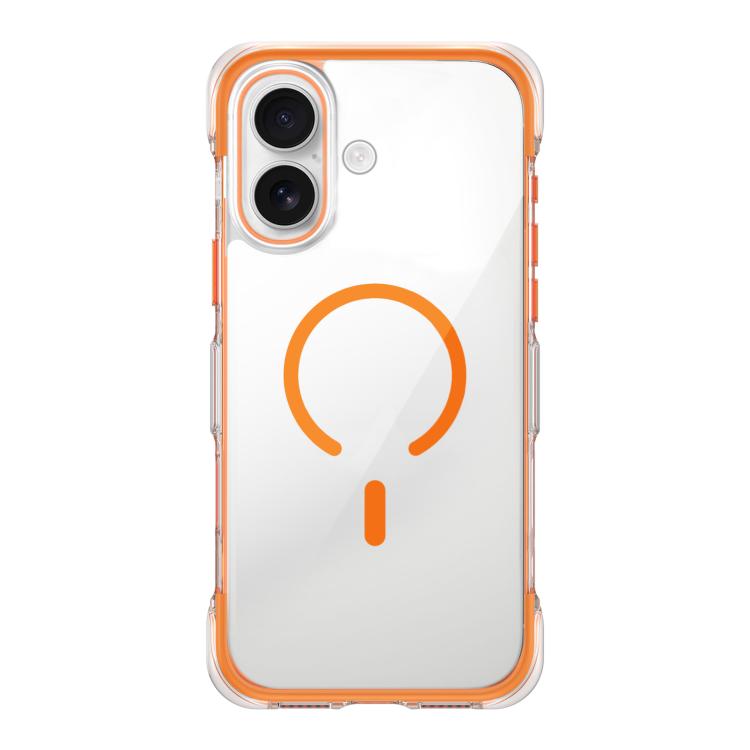 غطاء هاتف أكريليك شفاف مع كيس هوائي مغناطيسي محكم التفريغ، لهواتف iPhone 17 Pro Max، iPhone 17 Pro، iPhone 17