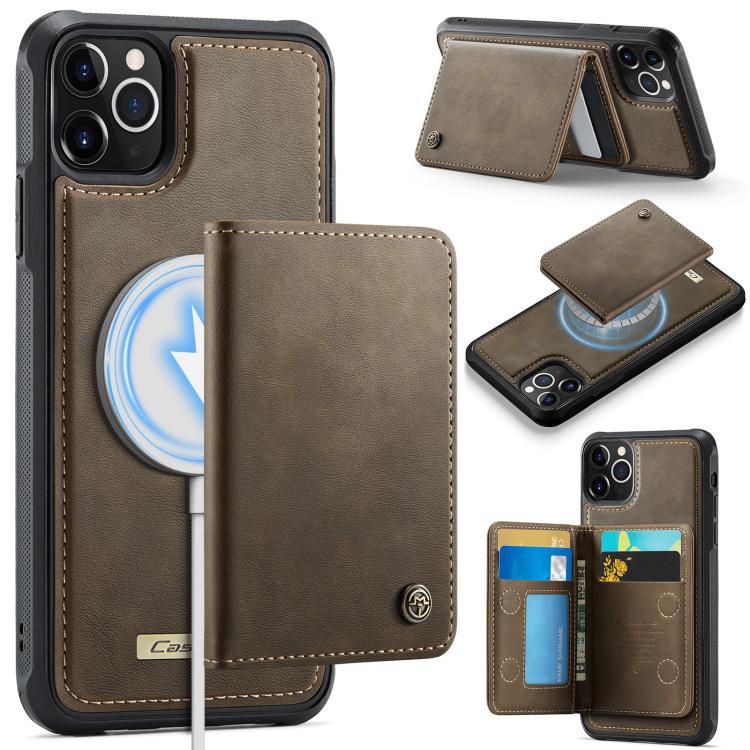 حافظة هاتف CaseMe Me80 من الجلد النباتي مع محفظة قابلة للفصل ومغناطيسية RFID، لهاتف iPhone 13، لهاتف iPhone 12 / 12 Pro، لهاتف iPhone 12 Pro Max، لهاتف iPhone 11 Pro Max، لهاتف iPhone 11، لهاتف iPhone 11 Pro